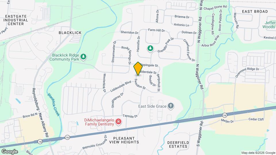 7516 Swindon St Mapa y Detalles de la Ubicación