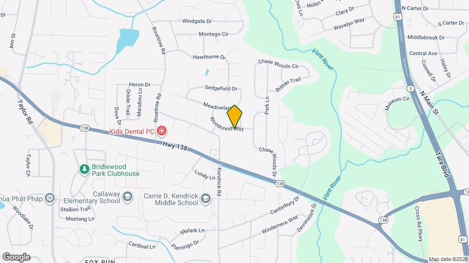 199 Woodcrest Way Map and Location Details