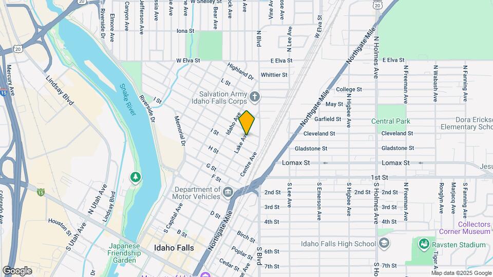 1288 Lake Ave Map and Location Details