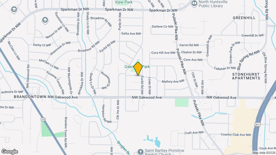 3403 Mallory Ave NW Map and Location Details