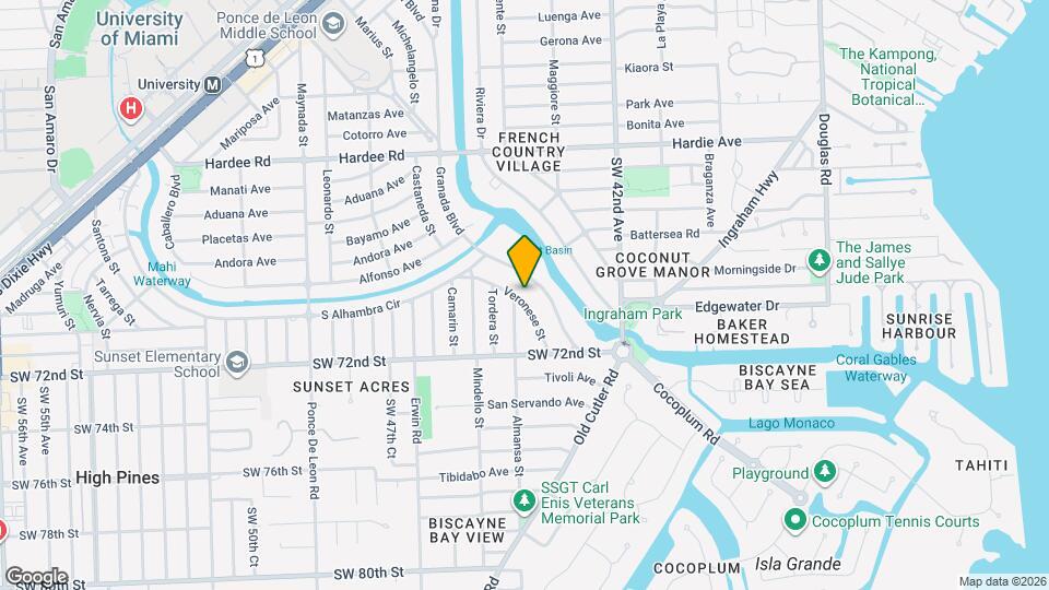 6865 Veronese St Map and Location Details