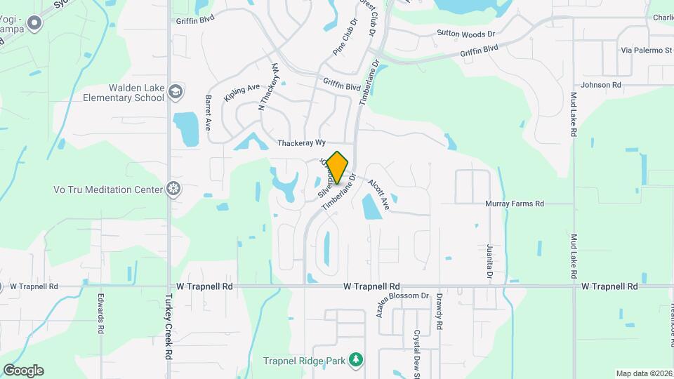 3322 Silverpond Dr Map and Location Details