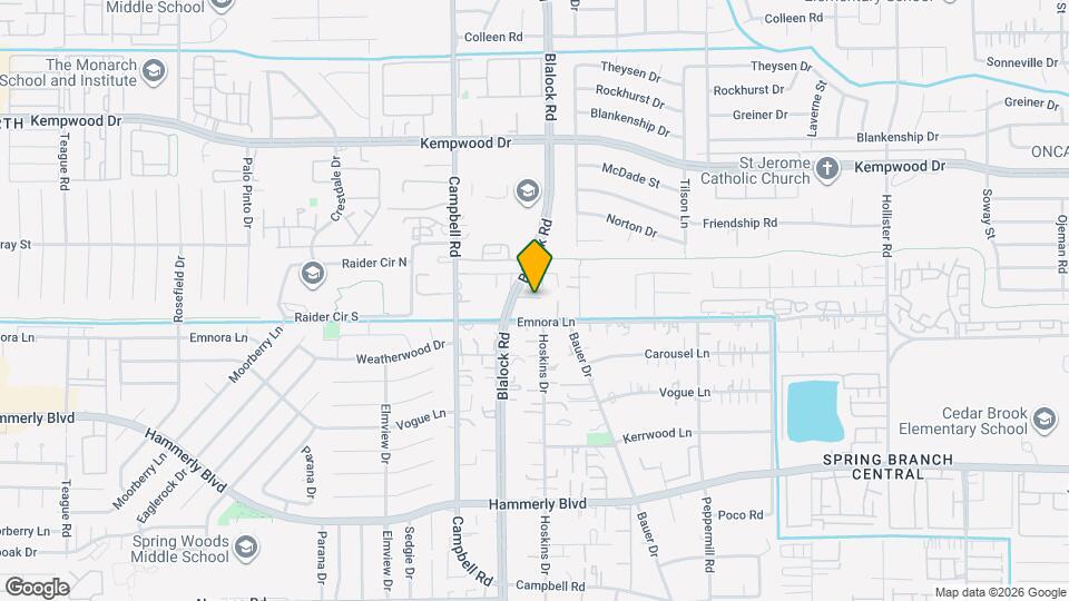 9405 Blalock Tree Ct Map and Location Details