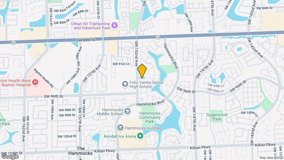 15167 SW 94th Terrace Map and Location Details