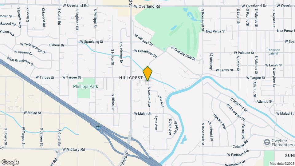 2251 S Pond St Map and Location Details