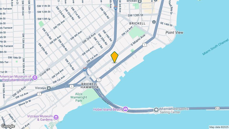 2110 Brickell Ave Mapa y Detalles de la Ubicación