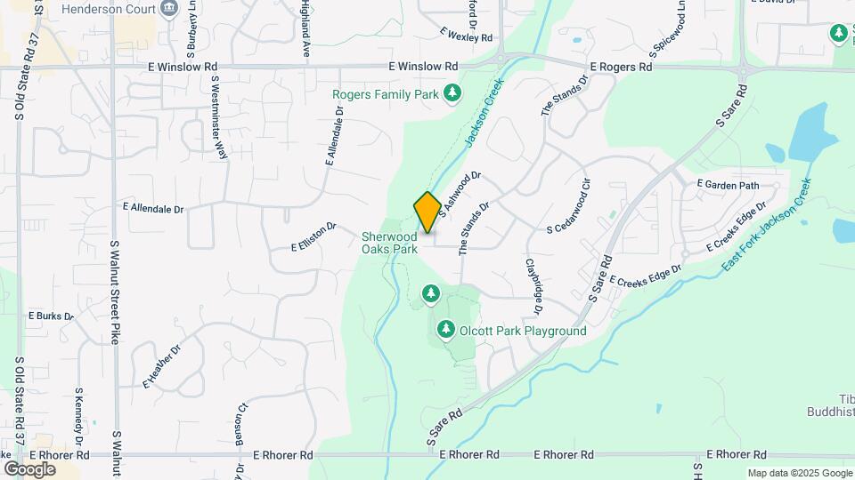 3516 S Ashwood Dr Map and Location Details
