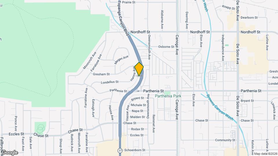 8743 Topanga Canyon Blvd Map and Location Details