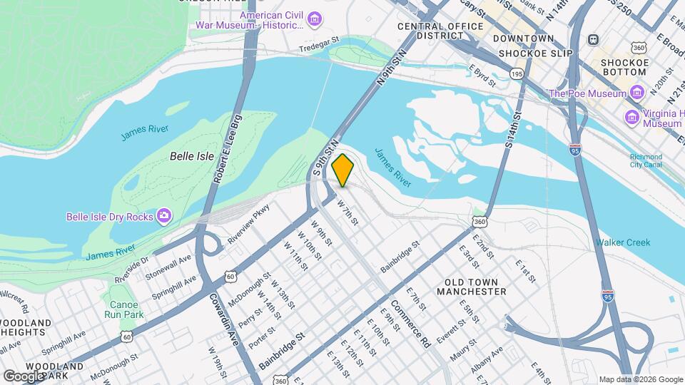 444 W 6th St Map and Location Details