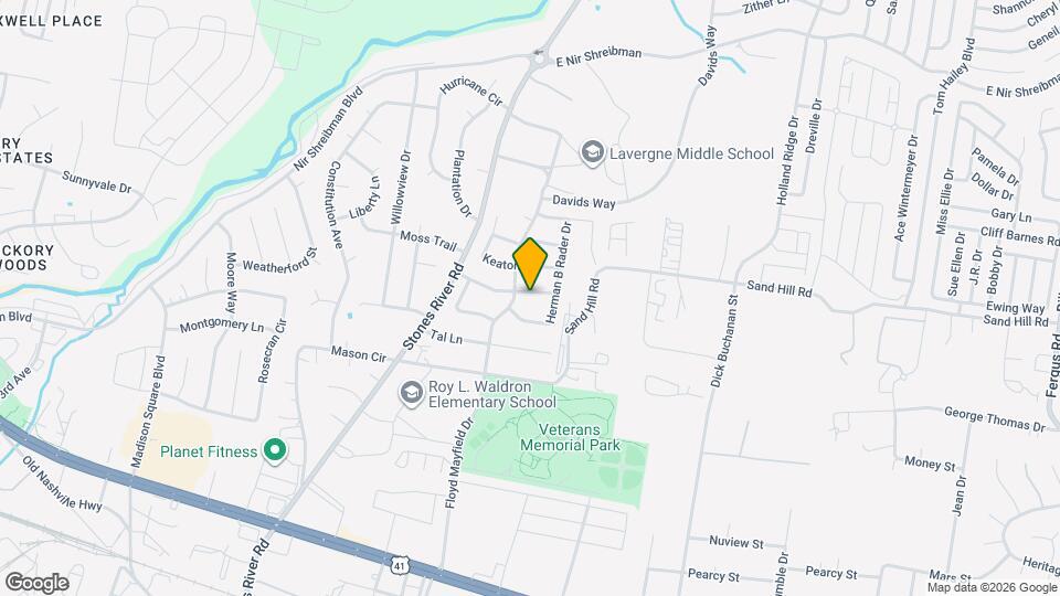 1016 Anna Gannon Dr Mapa y Detalles de la Ubicación