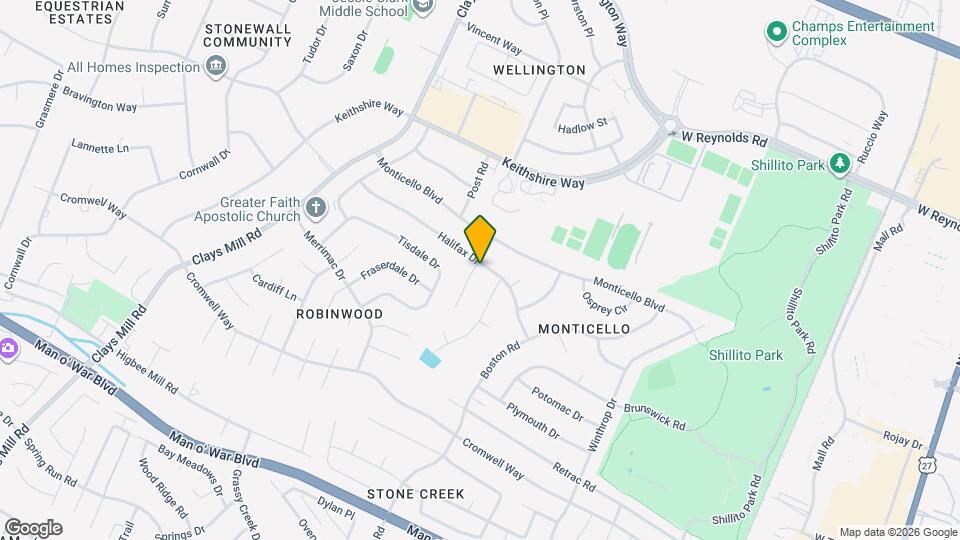 3414 Wallingford Ct, Unit 426-426H Map and Location Details
