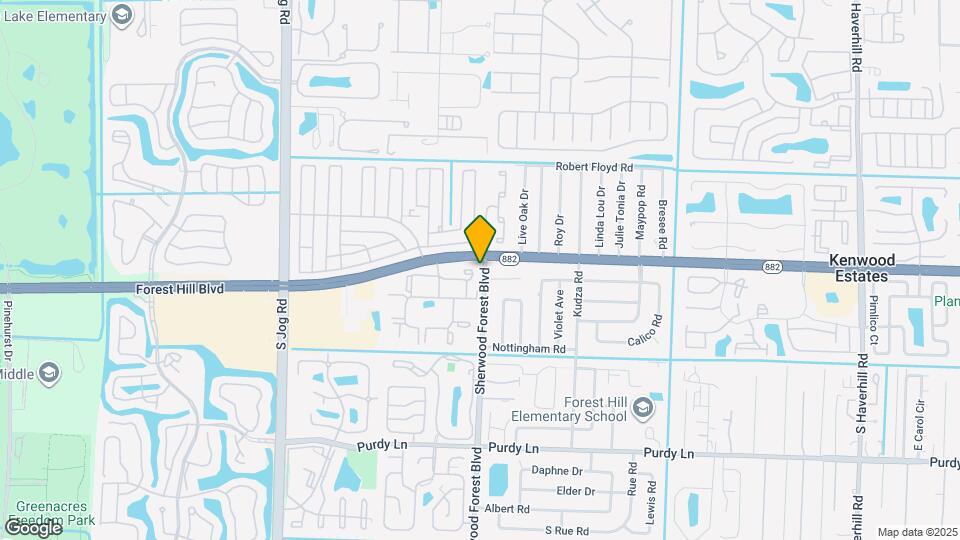 6034 Forest Hill Blvd, Unit 104 Map and Location Details