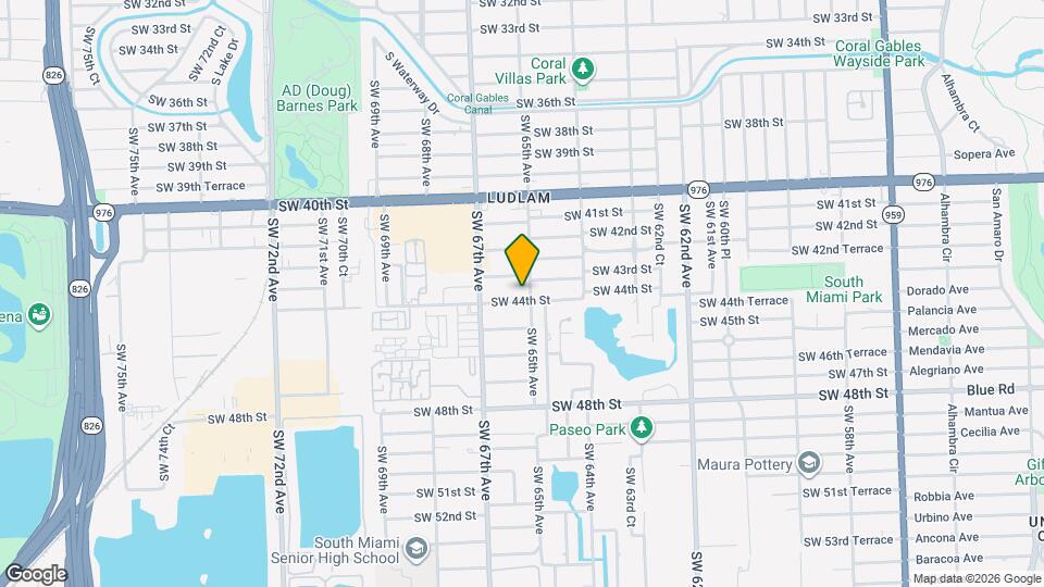 6511 SW 44th St Map and Location Details