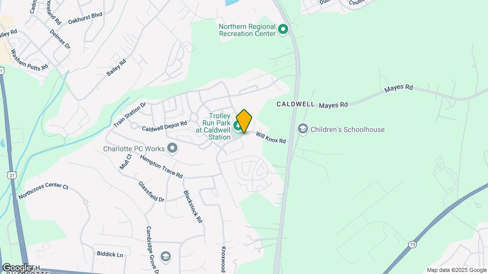 17636 Caldwell Track Dr Map and Location Details