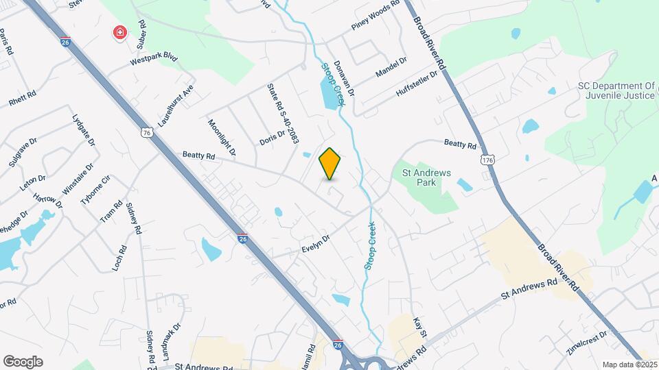 441 Hickory Hill Dr Map and Location Details