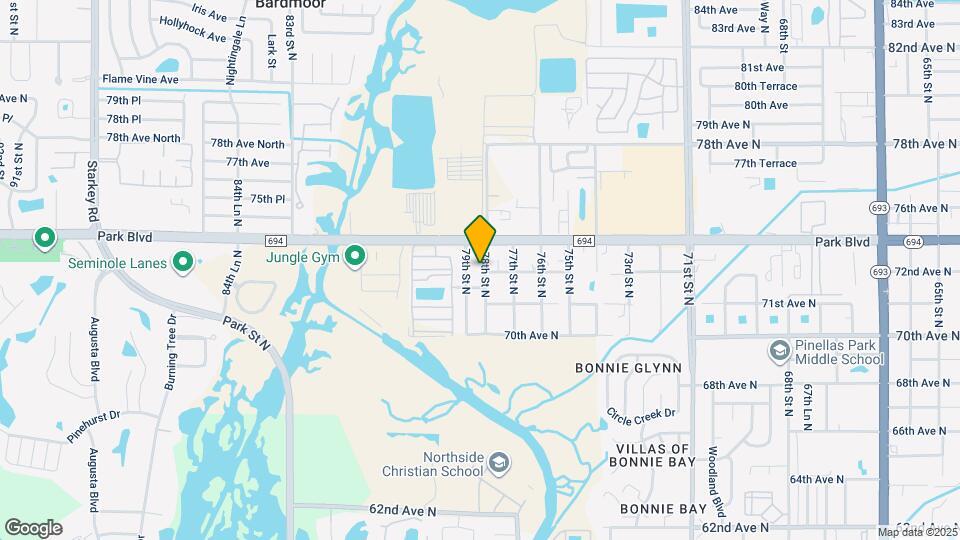 7266 78th St N Map and Location Details