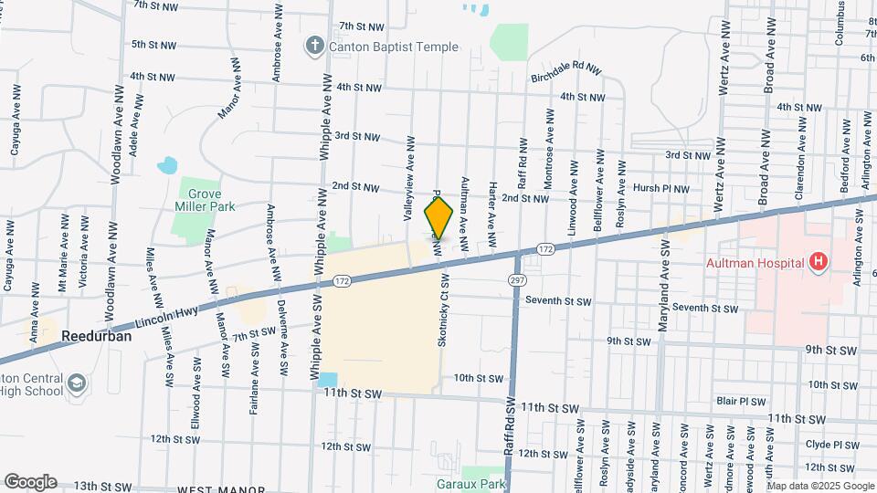 122 Poplar Ave NW Map and Location Details