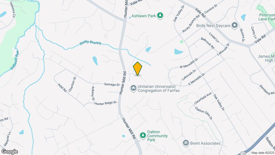 10317 Hickory Forest Dr Map and Location Details