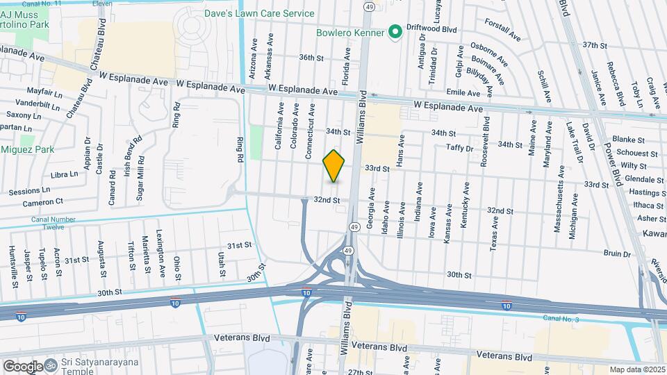 3213 Florida Ave Map and Location Details