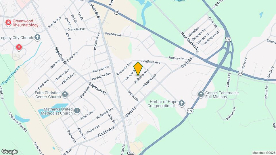 215 Alabama Ave Map and Location Details