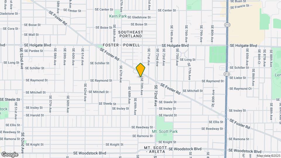 5027 SE 70th Ave Map and Location Details