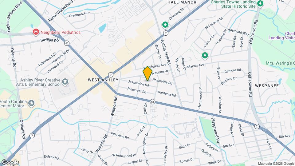 1620 Jessamine Rd Map and Location Details