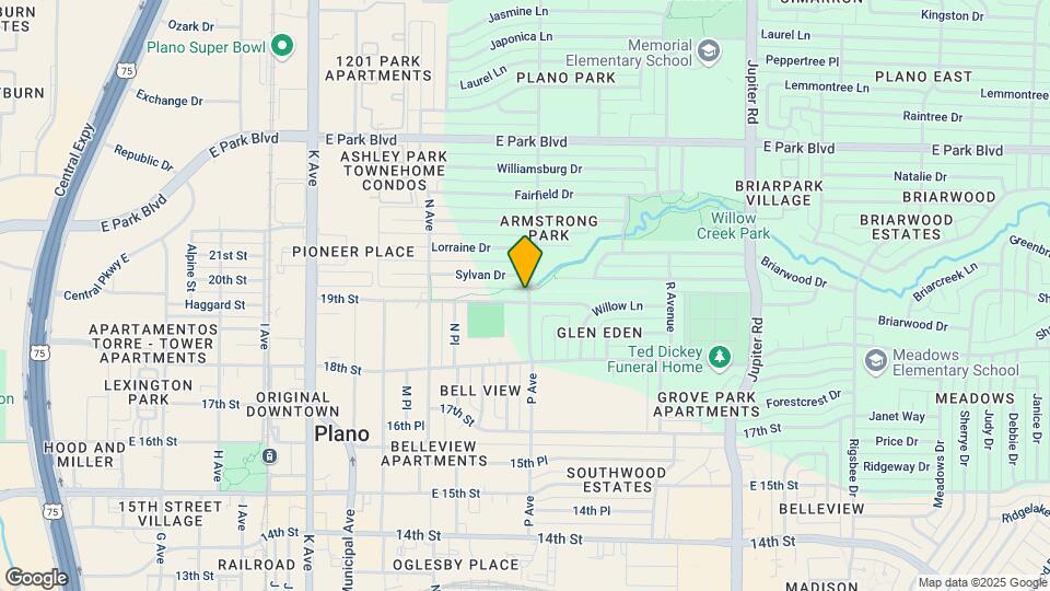 1623 19th St Map and Location Details