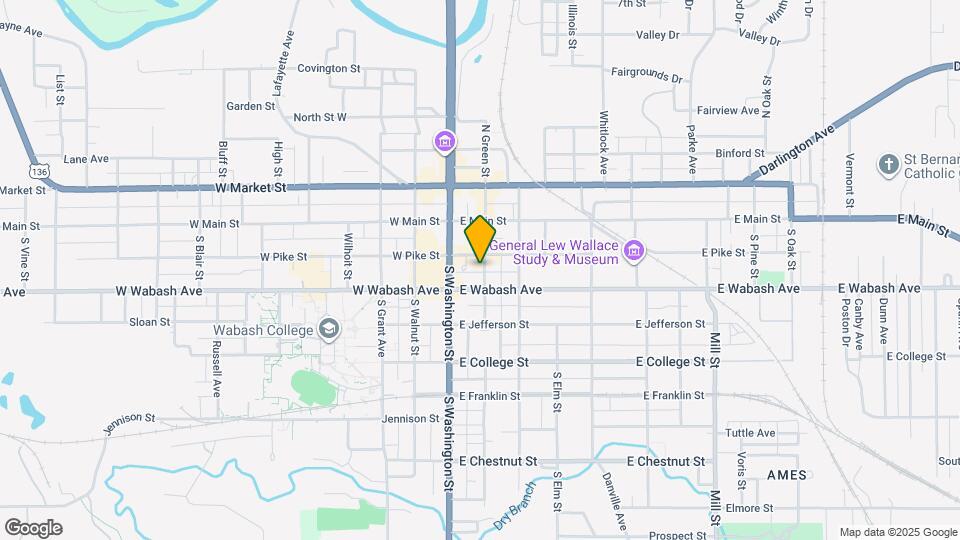 211 S Green St Map and Location Details