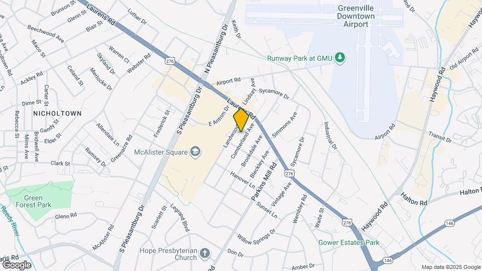 22 Cumberland Ave Map and Location Details