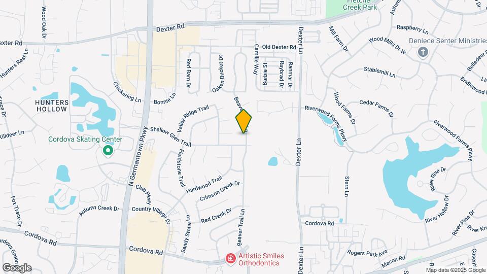 1487 Beaver Trail Dr Map and Location Details