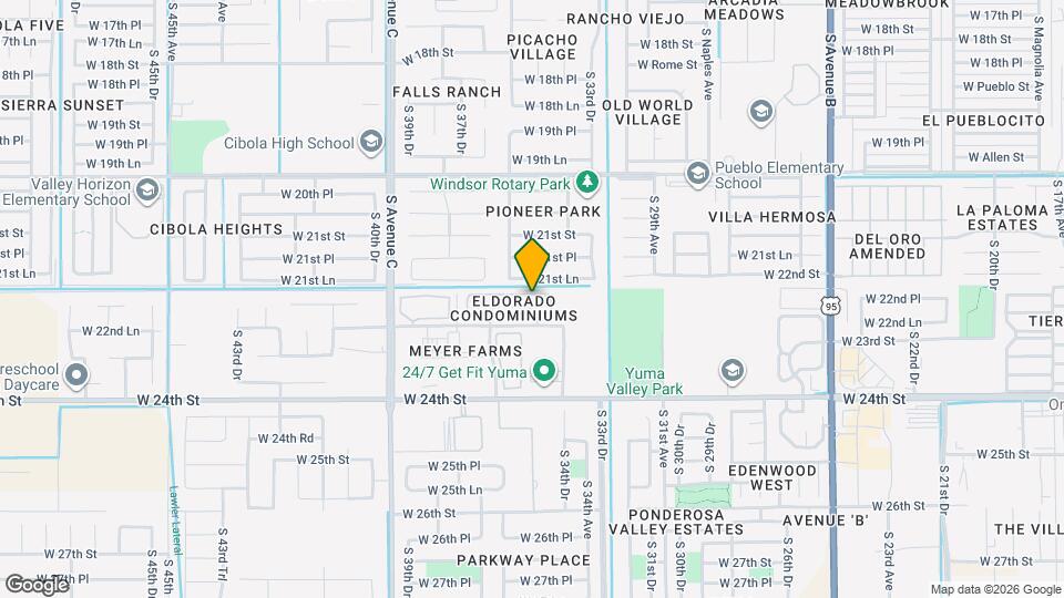 3565 W 22nd St Map and Location Details