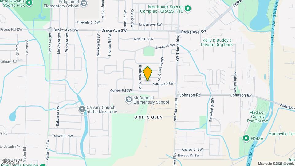 3310 Village Dr SW Map and Location Details