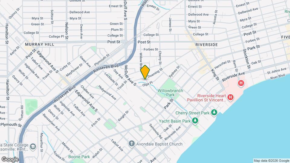 1150 Willow Branch Ave Map and Location Details