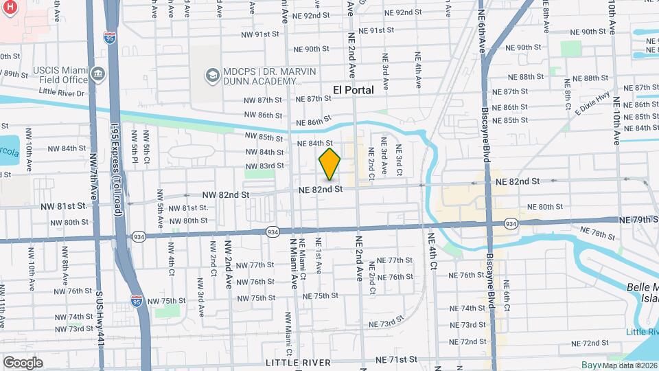 145 NE 82nd St Map and Location Details
