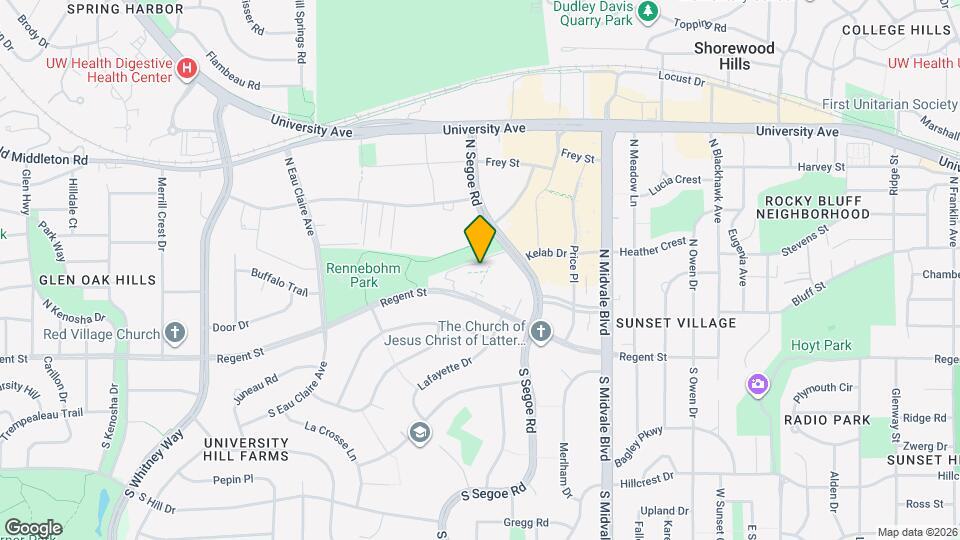 422 N Segoe Rd Map and Location Details