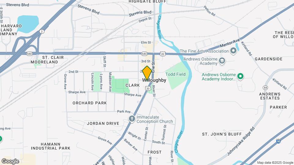 25 E Spaulding St Mapa y Detalles de la Ubicación