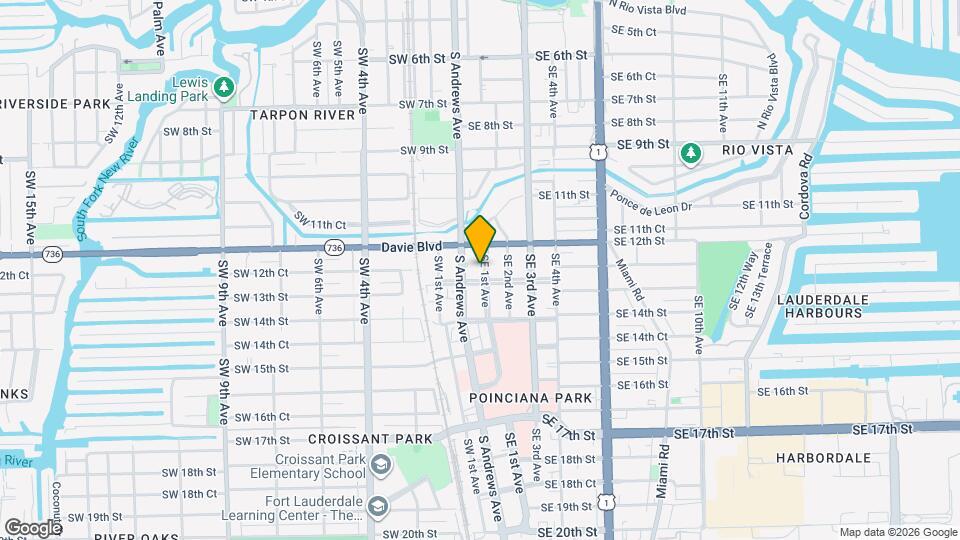 1217 SE 1st Ave, Unit APT 3 Map and Location Details