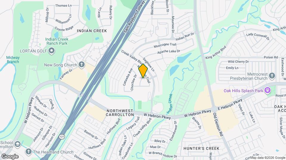4112 Barona Dr Map and Location Details