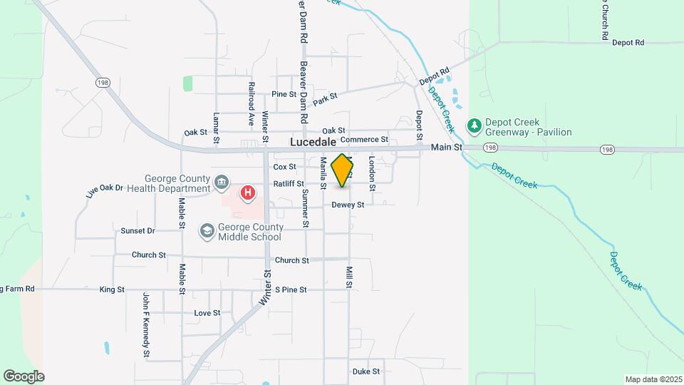 859 Mill St Map and Location Details