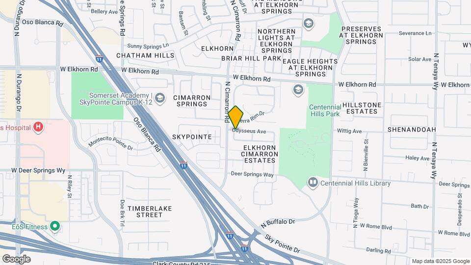 7933 Odysseus Ave Map and Location Details