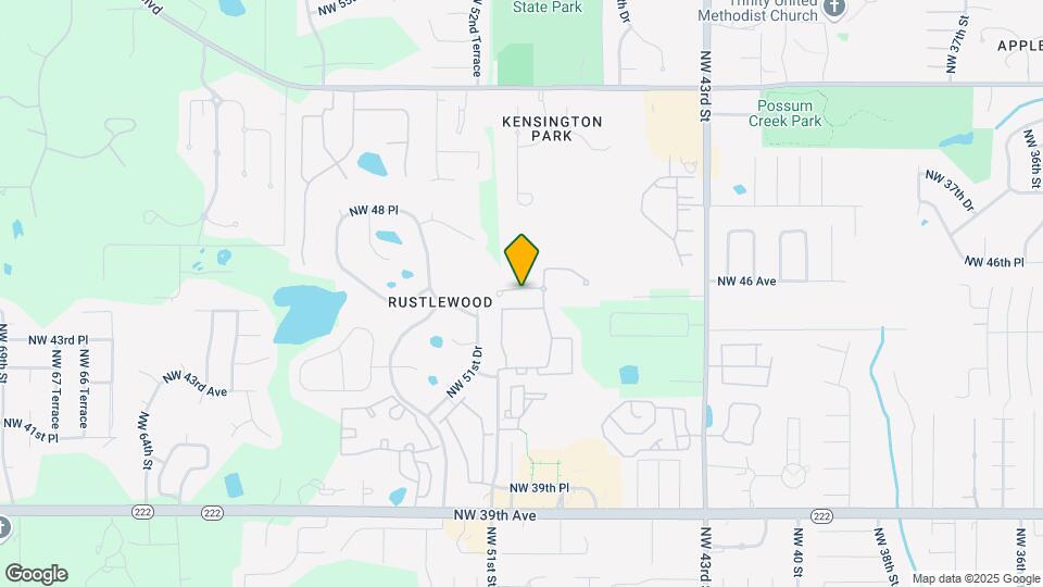 5007 NW 45th Rd Map and Location Details