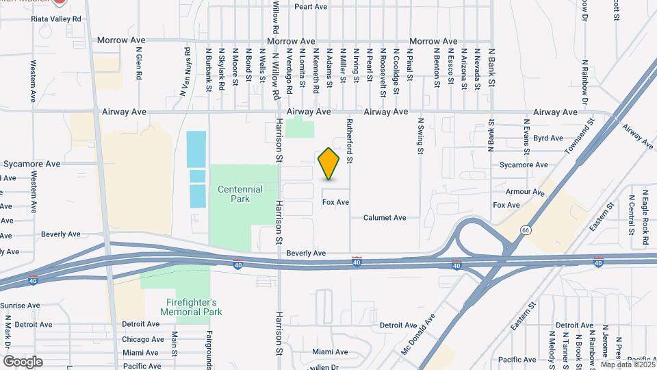 2469 Armour Ave Mapa y Detalles de la Ubicación