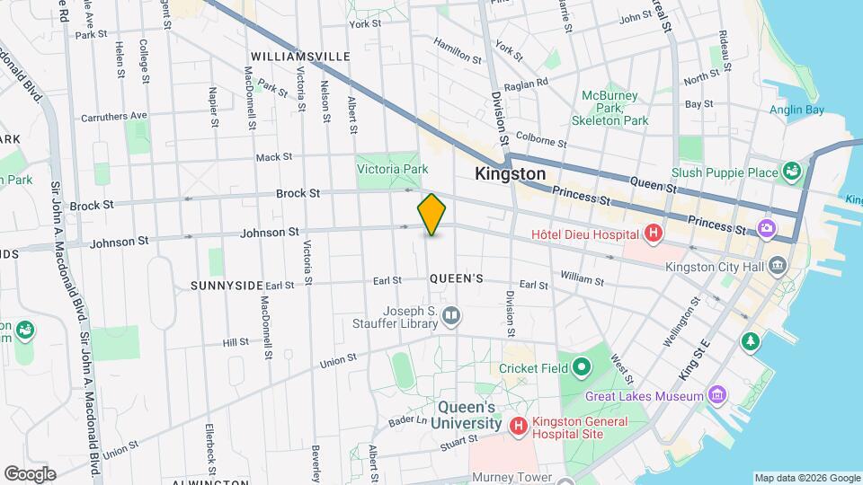 205 Alfred St Map and Location Details