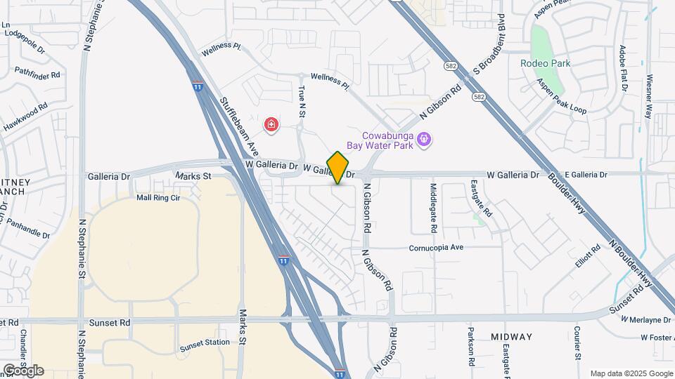 1021 Valley Light Ave Map and Location Details