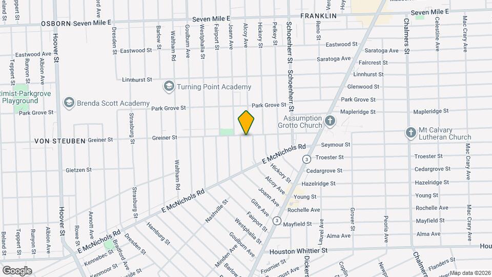 13218 Greiner St Map and Location Details