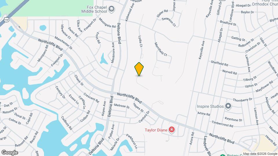 5100 Lydia Ct Map and Location Details