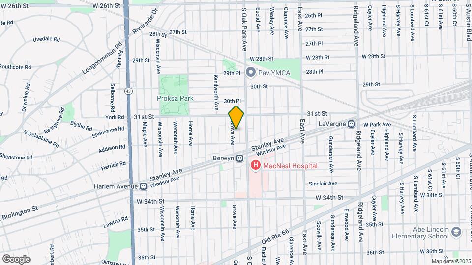 3131 Grove Ave Mapa y Detalles de la Ubicación