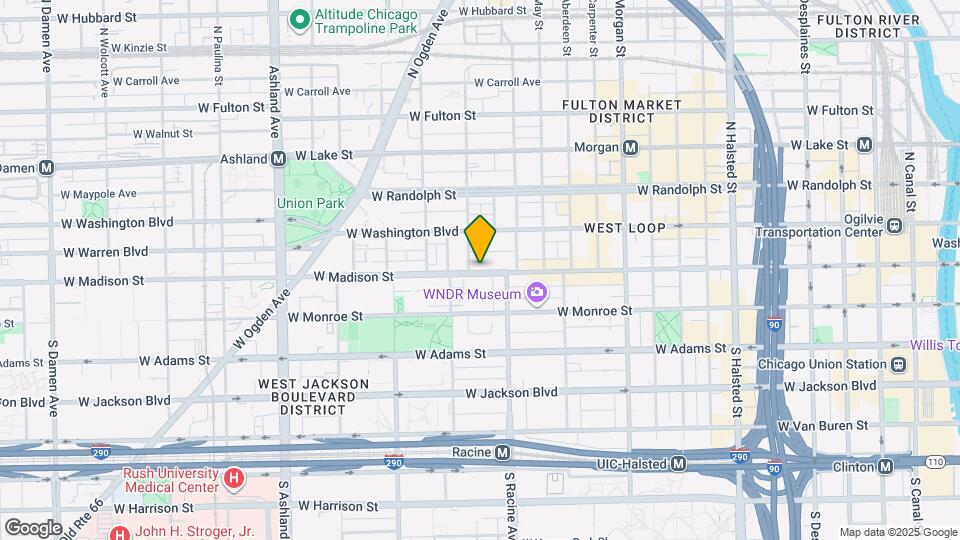 1228 W Madison St Mapa y Detalles de la Ubicación