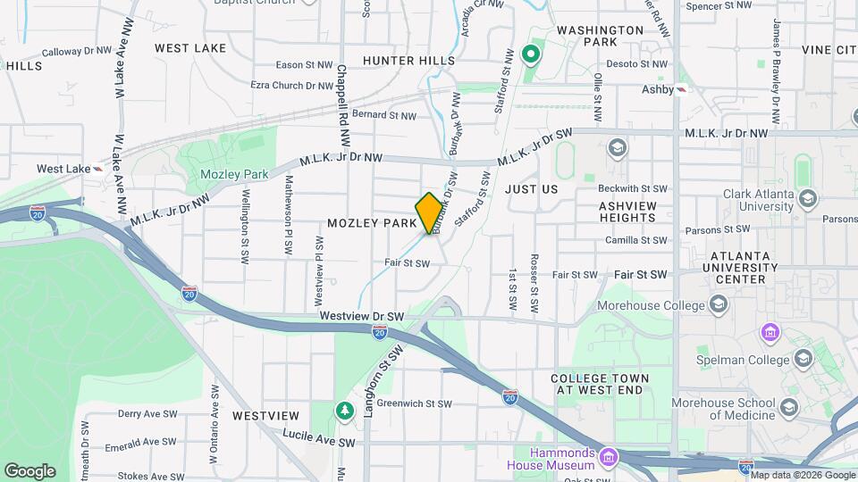 181 Burbank Dr SW Map and Location Details