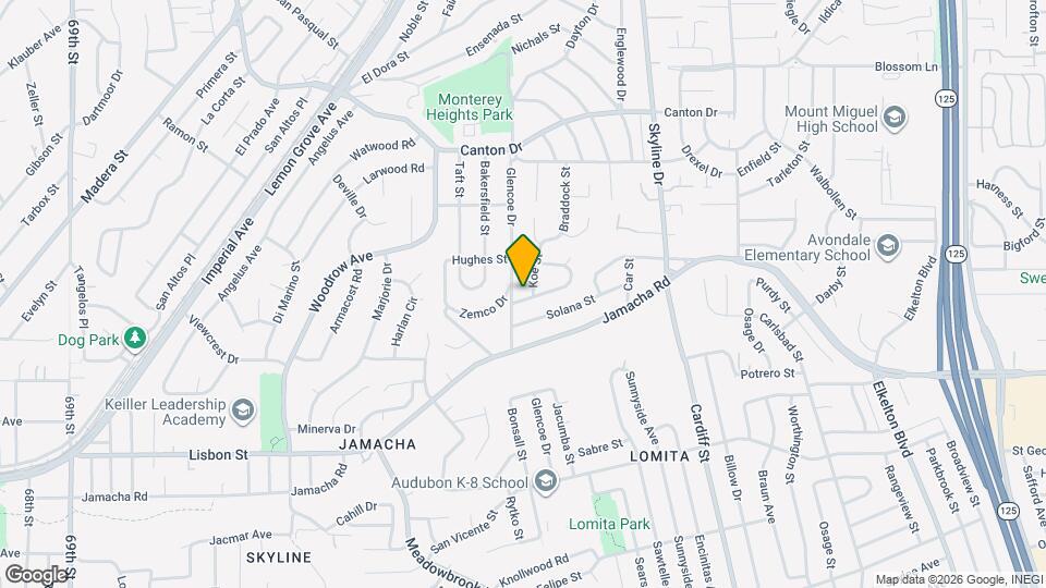 8016 Helm St Map and Location Details